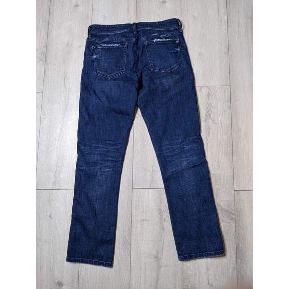 Anthropologie Pilcro & the Letterpress Side Stripe Slim Boyfriend Jeans Sz 28/ 6 - Picture 9 of 16